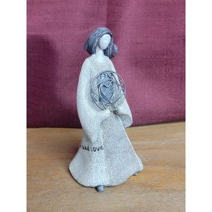 ArtStone by Carson, Angel Figurine, "Family"